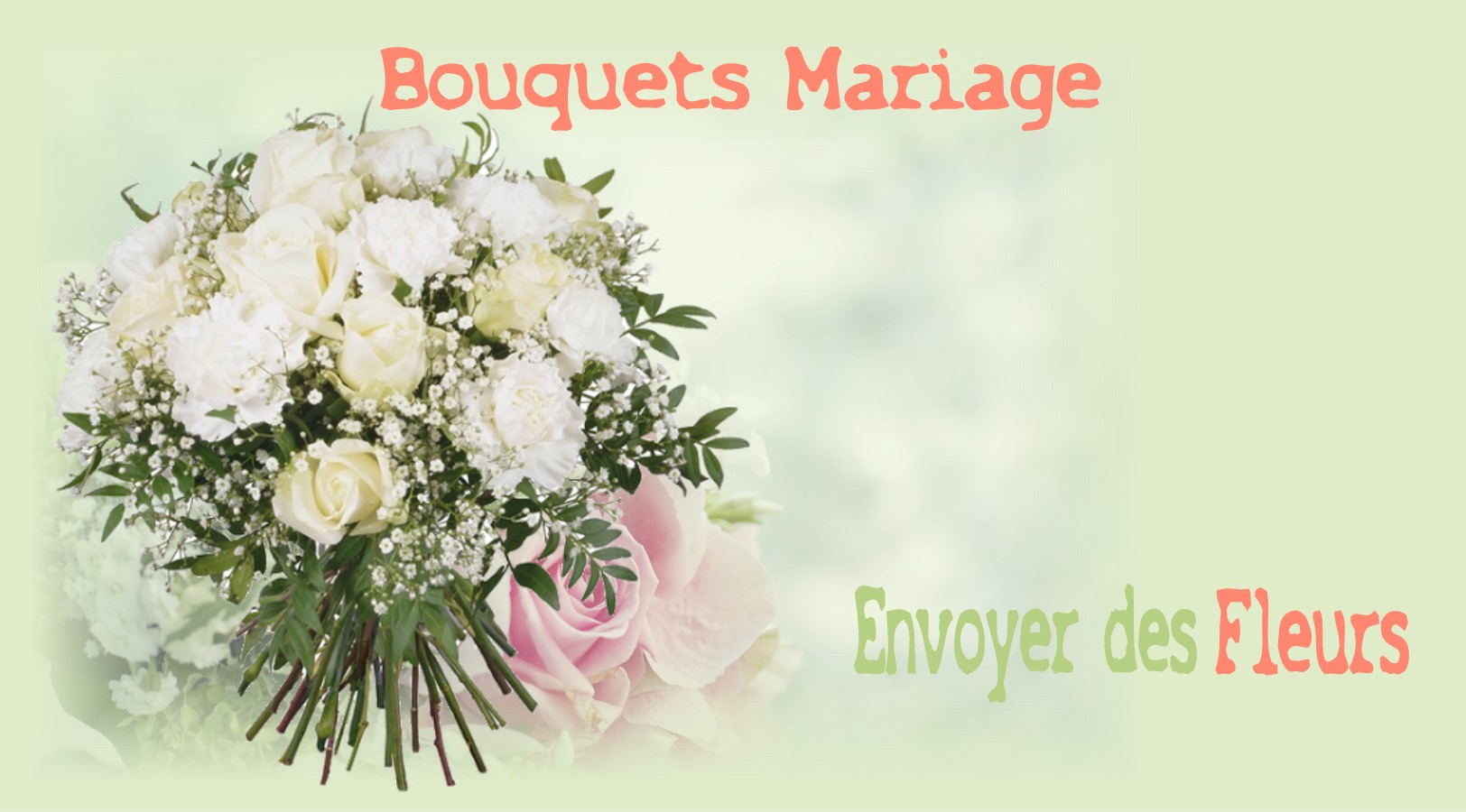 Bouquet de mariage à faire livrer à Rang-du-Fliers